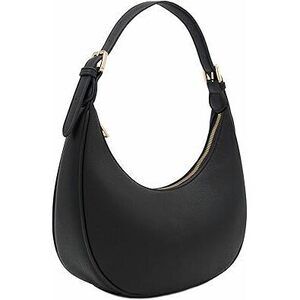Elegant Crescent Shoulder Bag Underarm Purse (Black)